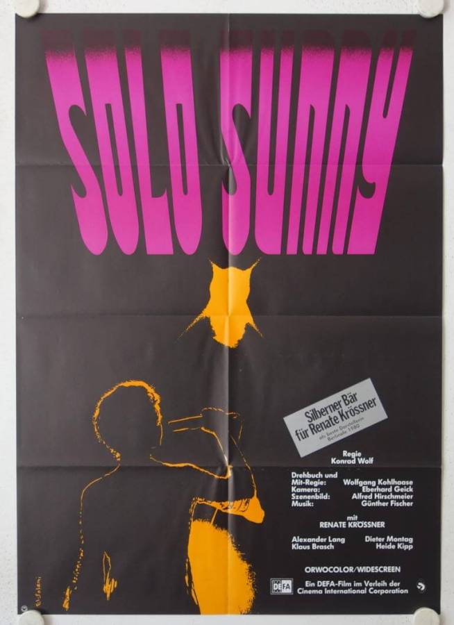 Solo Sunny original release german movie poster